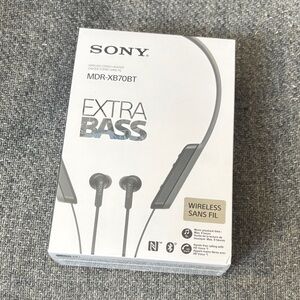 Sony MDR-XB70BT Wireless Earphones - Black
